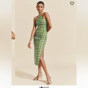 Reformation Santino dress in zucchini